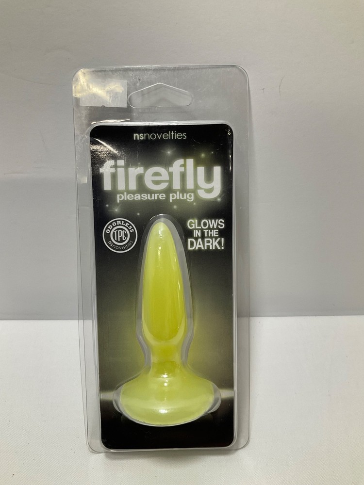 Firefly Pleasure Plug Mini Butt Plug Glow In The Dark