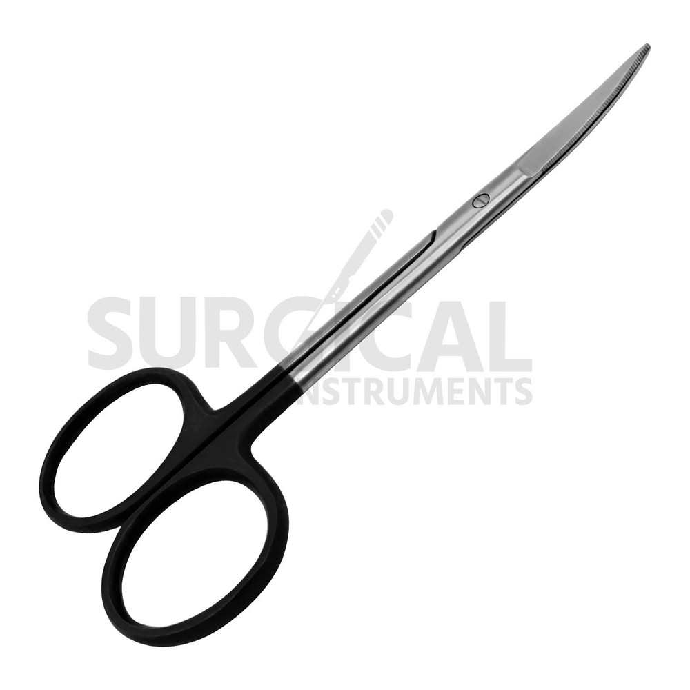 Supercut Iris Scissors Curved Surgical Instruments 4.5" Stainless German Grade