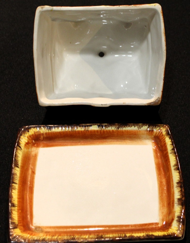 Price Kensington Ye Olde Cottage Rectangular Cheese Dish