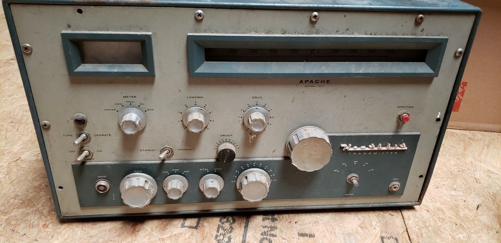 Heathkit TX-1 vacumn tube transmitter, Atlanta, Untested