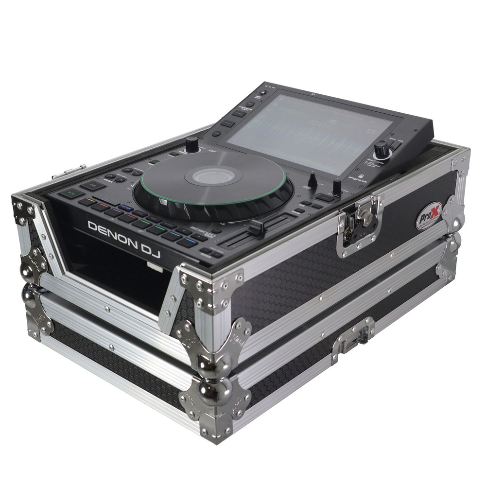 ProX Flight Case for CDJ-3000, DJS-1000, SC6000, Large Format CD-Media Player