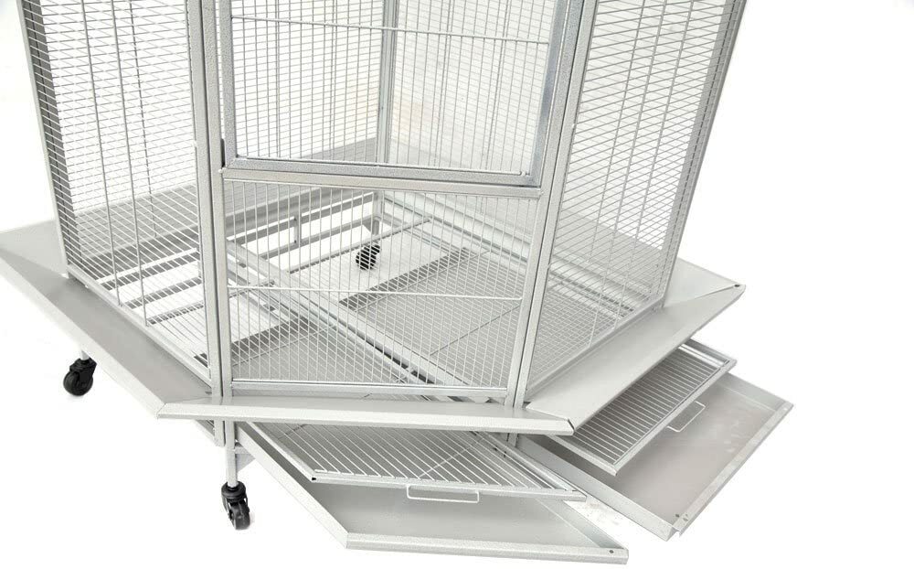 Seny Corner Bird Cage for Cockatiel Parakeet Budgies Parrot