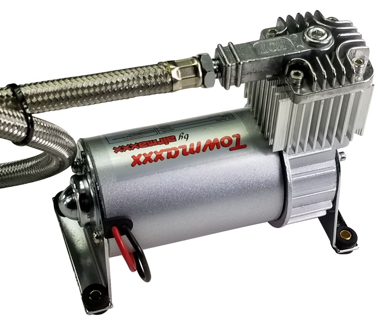 airmaxxx Pewter Utility Air Compressor For Air Ride Suspension Air Horns 130 psi