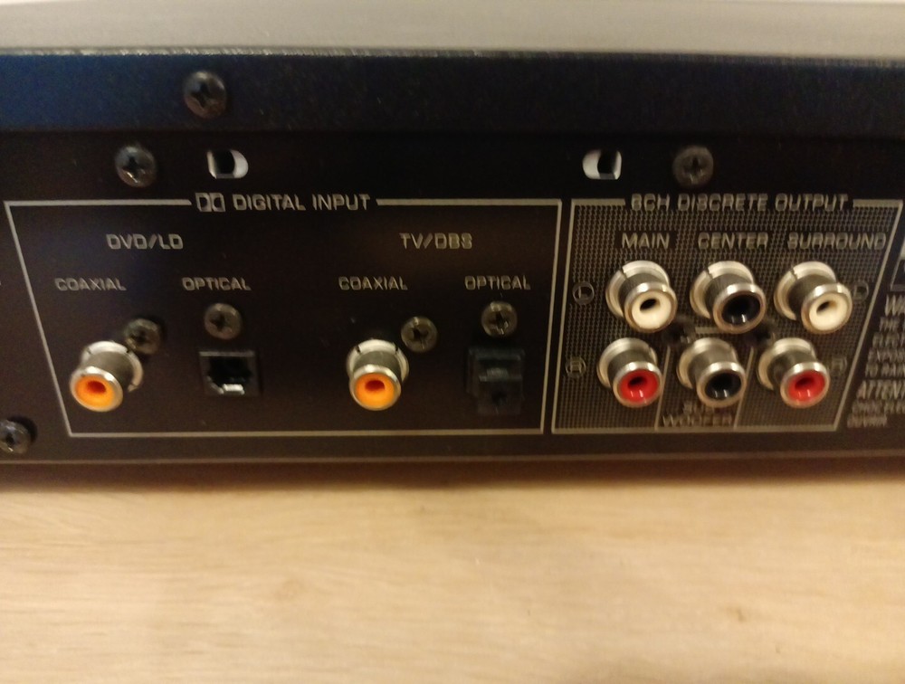 Yamaha DDP-2 Digital Sound Processor - Power Up ( Untested ) EB-12367