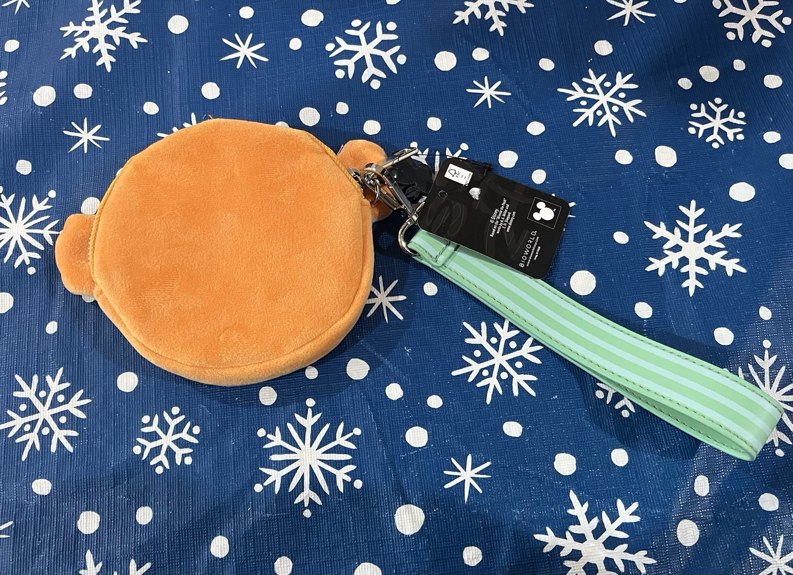 Disney Fuzzy Tigger Coin Purse Wristlet