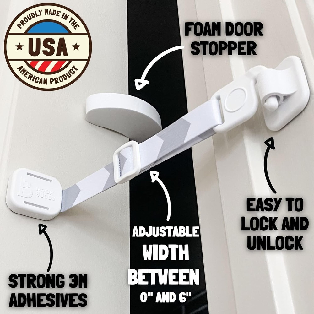 Effortless Cat Door Solution: Dog Proof Latch & Stopper - Quick Install (Gray)