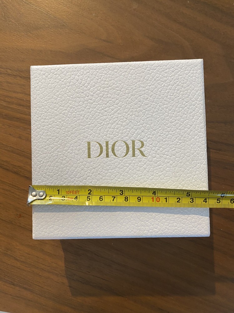 DIOR 2 WHITE EMPTY GIFT BOX AUTHENTIC Medium And Small Sizes In Pics