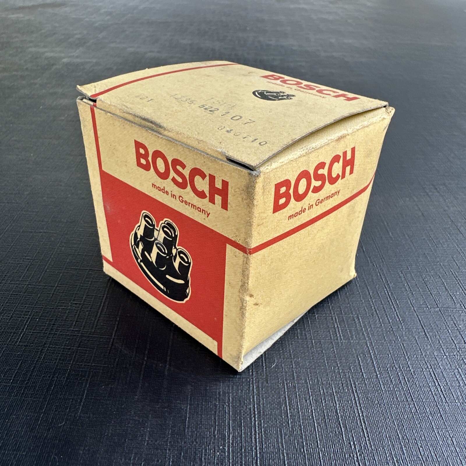 Vintage NOS Bosch 1235522107 187 Distributor Cap BMW Volvo MADE IN GERMANY