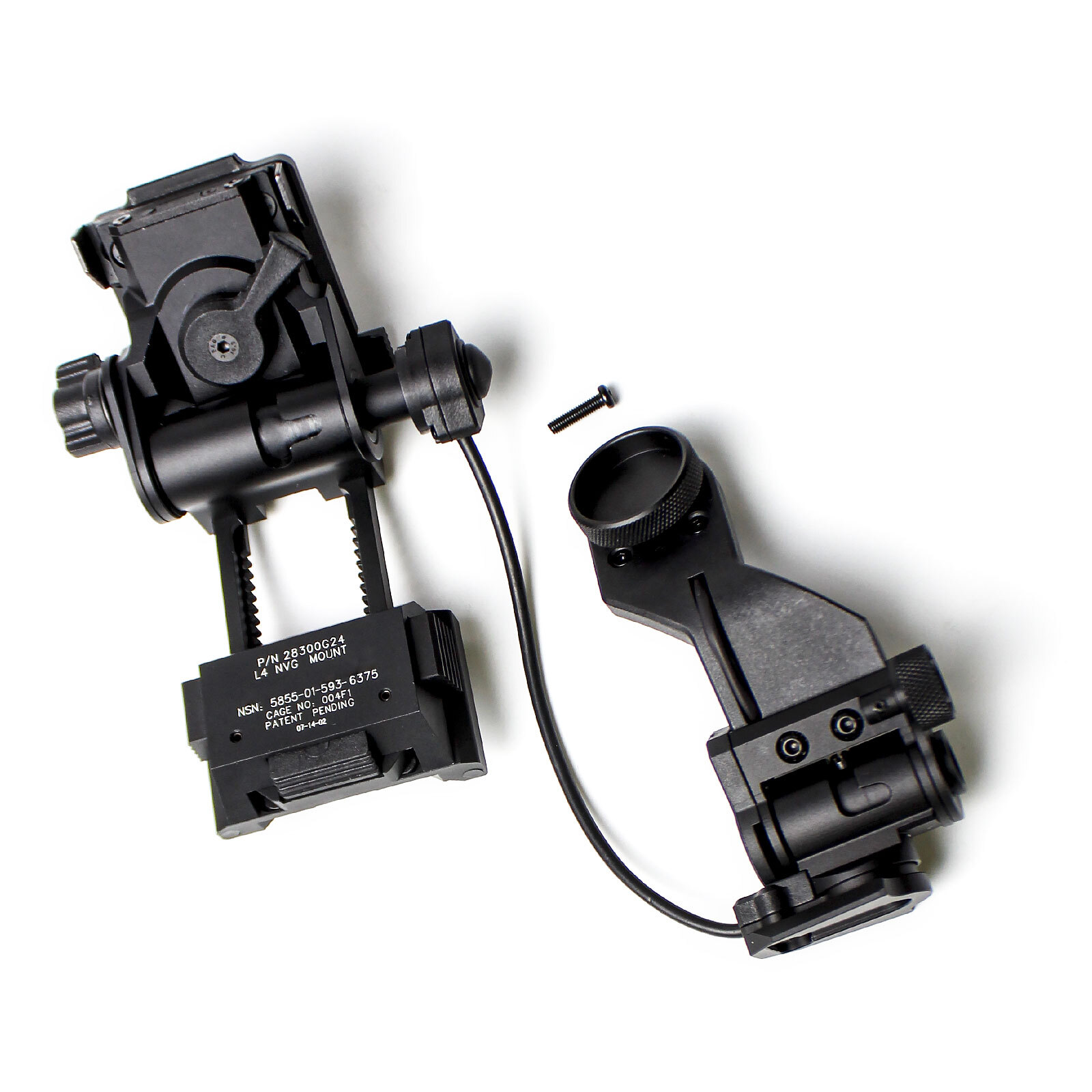 PVS-14 J Arm Auto ON/OFF Helmet NVG Mount Night Vision Dovetail Bracket US
