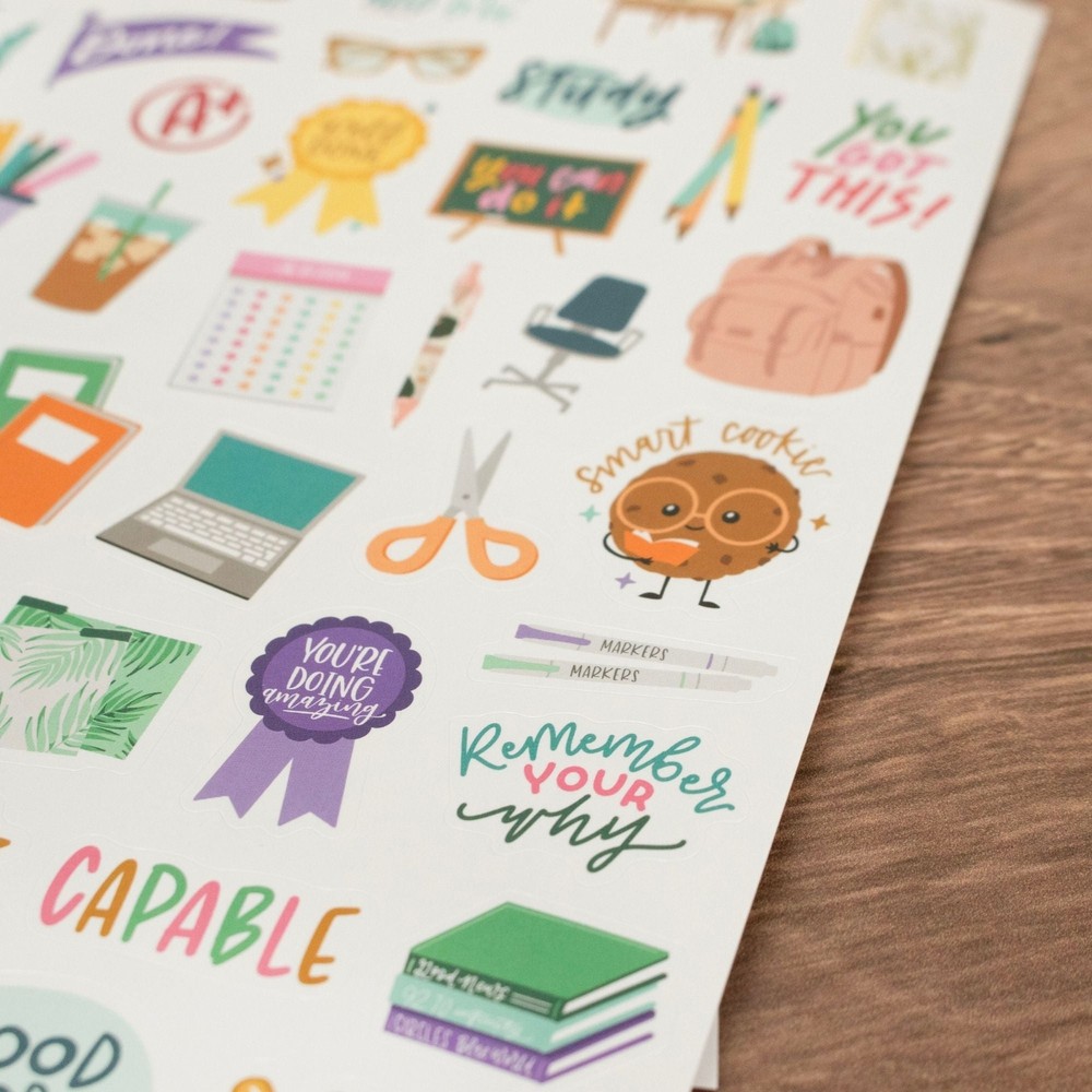 bloom daily planners Planner Sticker Pack, Student