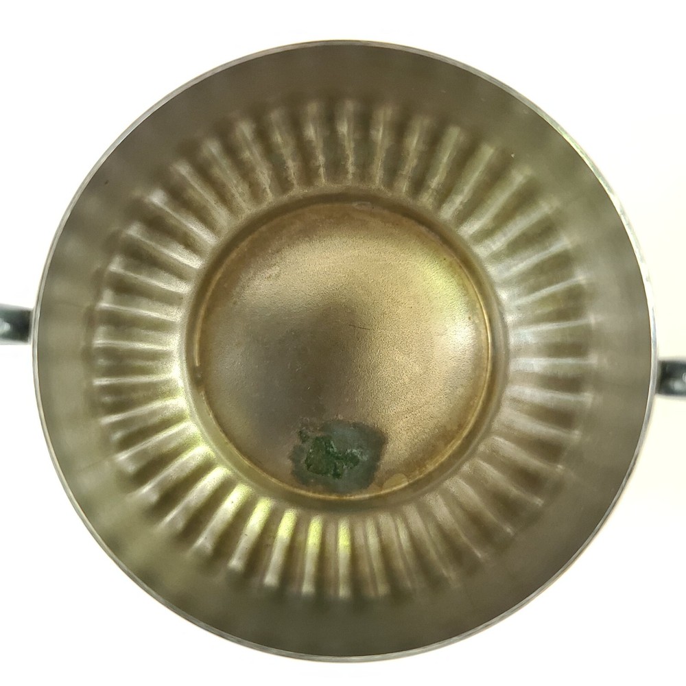 Vintage Oneida LTD Silverplate Fluted Sugar Bowl