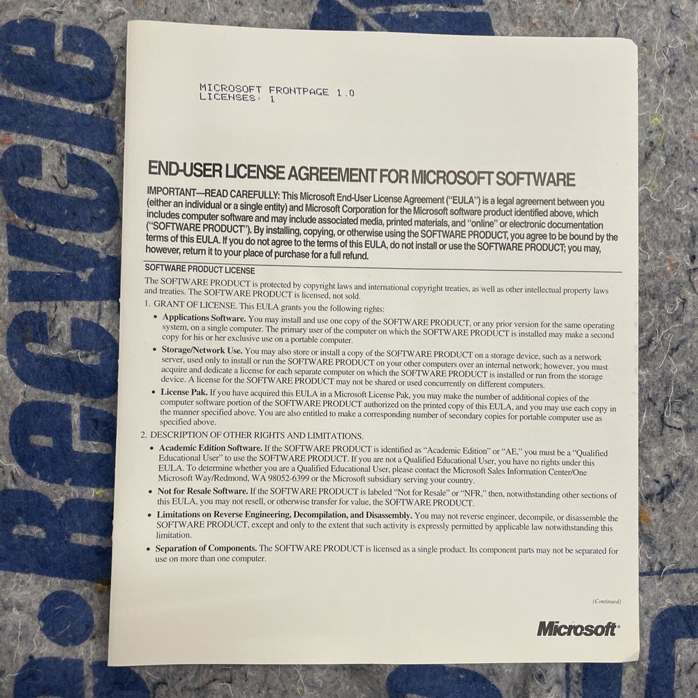 Microsoft Frontpage 1.0 For Macintosh