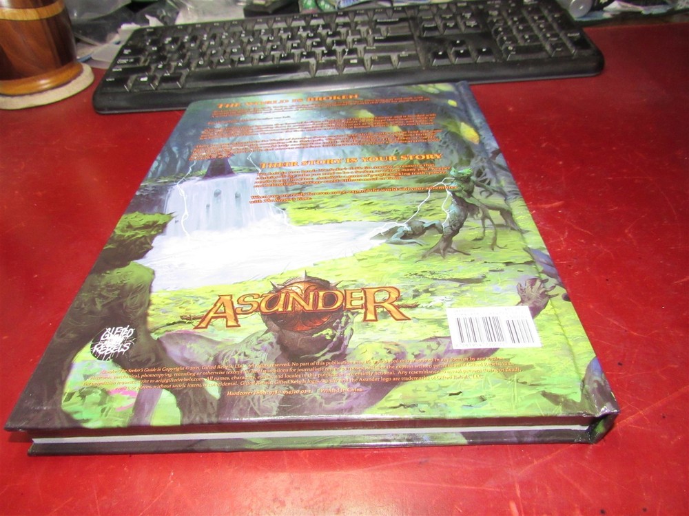 Asunder RPG: The Seeker's Guide Hardcover