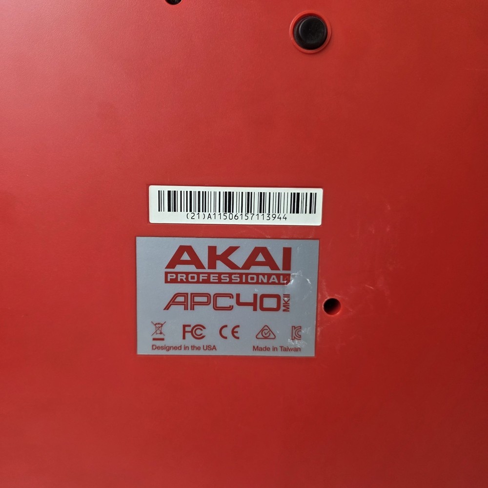 Akai Professional APC40 MKII Ableton Live Performance Controller