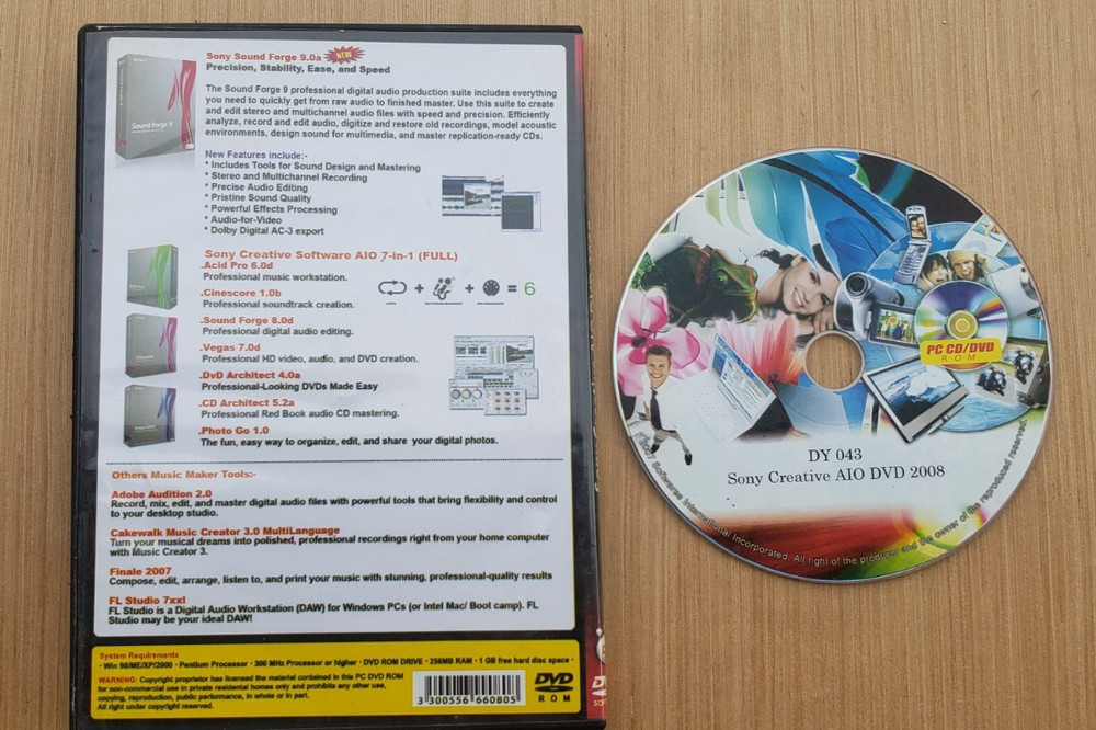 Sony DVD Creative AIO DVD 2008