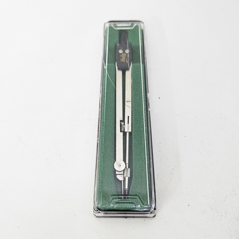 Vintage Helix Drawing precision Compass with case Excellent condition!