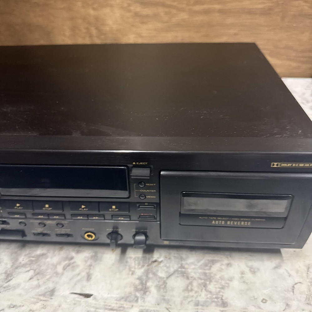 Vintage Marantz model SD555U dual cassette player