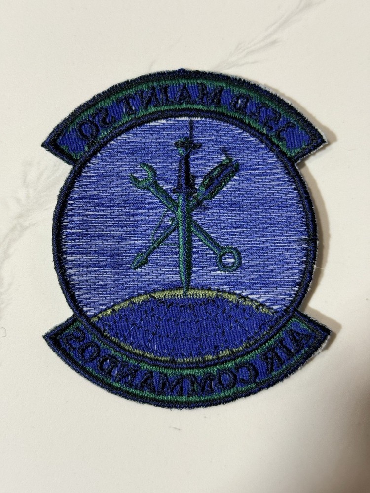 US AIR FORCE USAF 352nd MAINTENANCE SQUADRON “AIR COMMANDOS” MILITARY PATCH