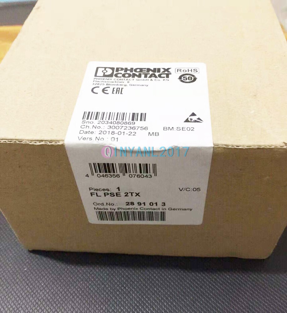 1PCS NEW Phoenix Contact FL PSE 2TX 2891013 Ethernet module