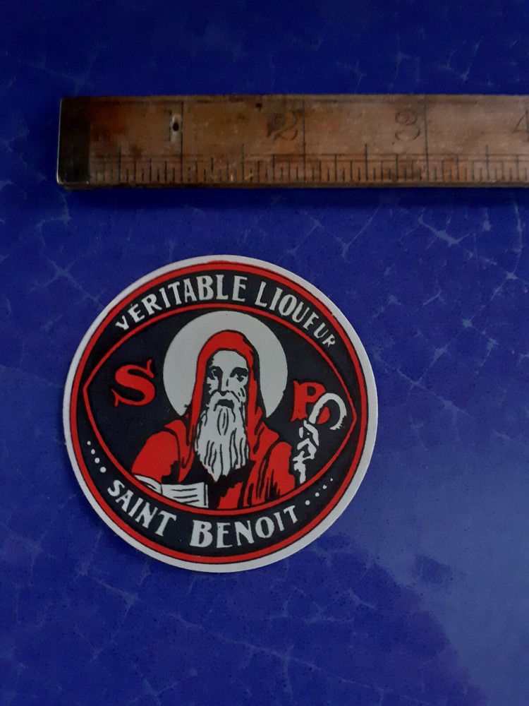 Saint Benoit Veritable Liqueur label