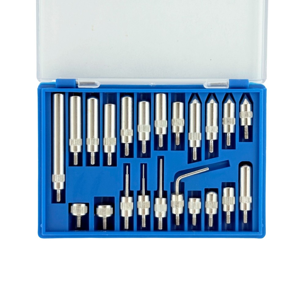 22PCS Dial Indicator Point Set Carbide Tips Indicator Contact Points motiospovat