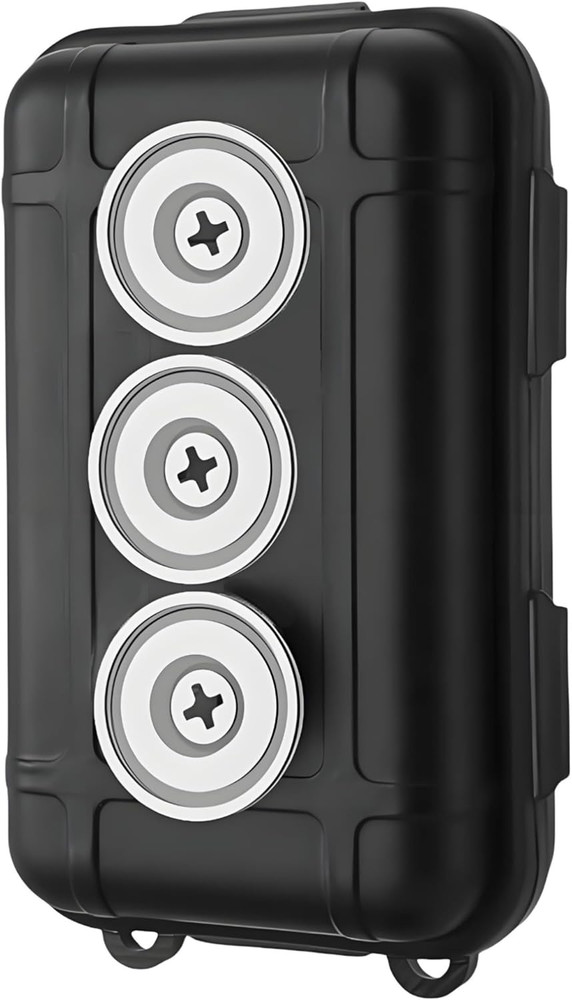Magnetic Key Holder for Car, Hide a Key outside Magnetic Key Box, Waterproof Sec