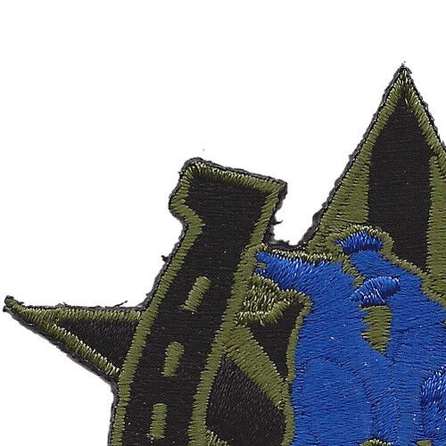 118th Cavalry Regiment OD Green Patch Hook And Loop