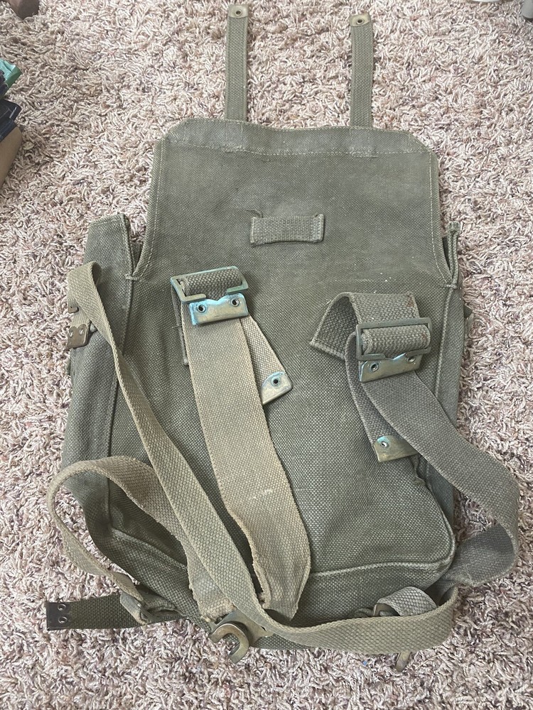 Original WW2 WWII British US Army Small Pack Strap