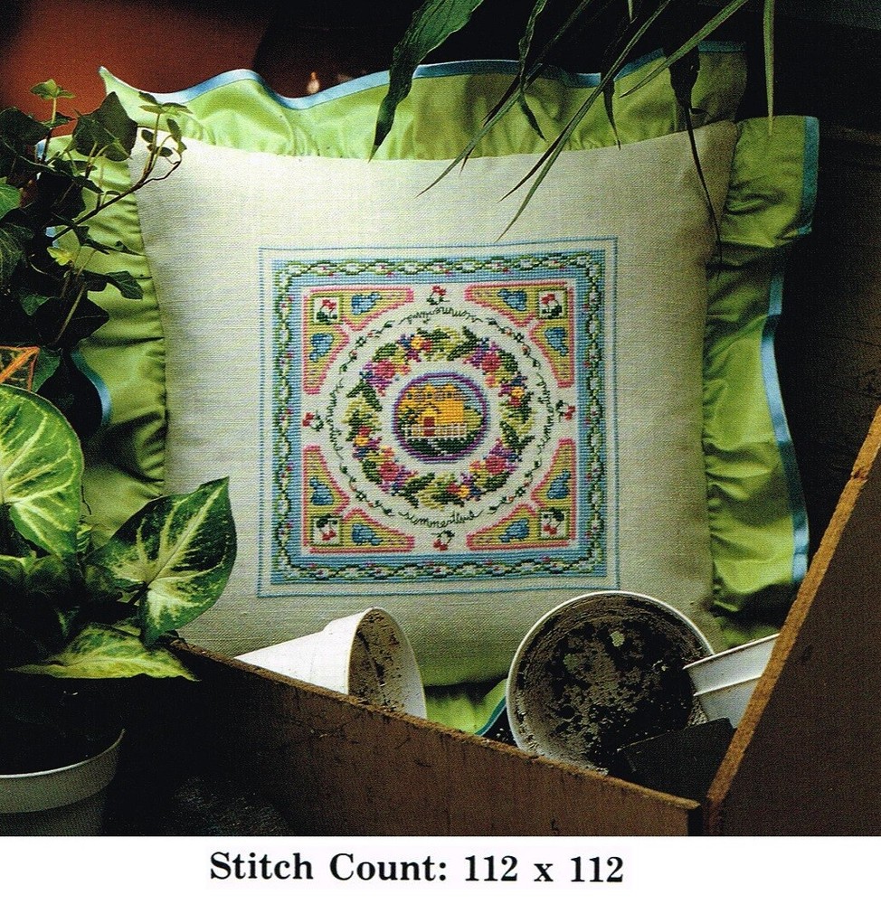SUMMER  CROSS STITCH  PATTERN ONLY   3AP