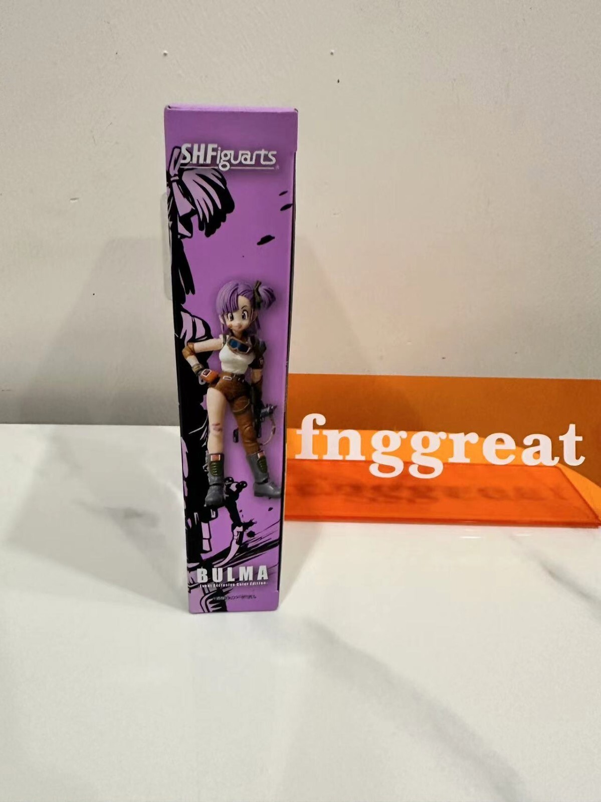 Bandai SHF SH Figuarts Dragonball "Bulma" Event Exclusive SDCC HK Limited 2019