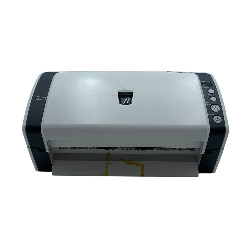 Fujitsu fi-6130 Duplex Document Scanner PA03540-B055 (Read Description)