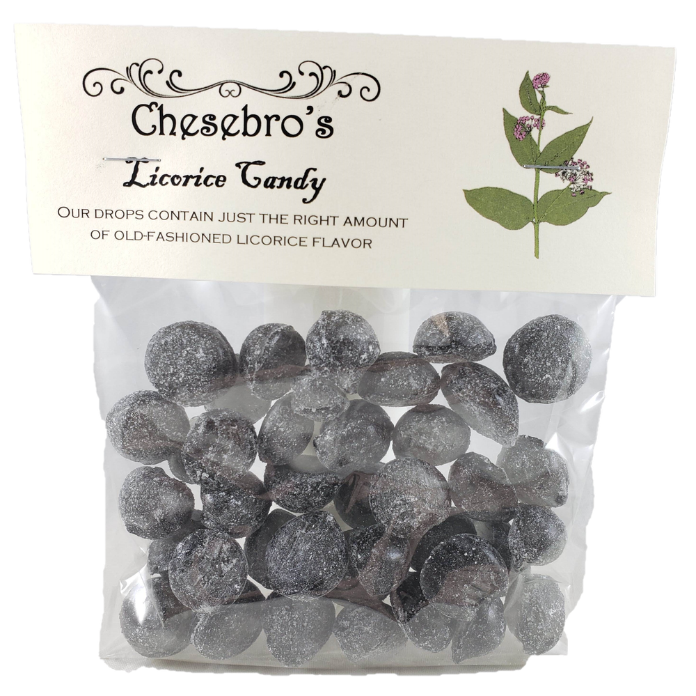 Licorice Hard Candy Drops