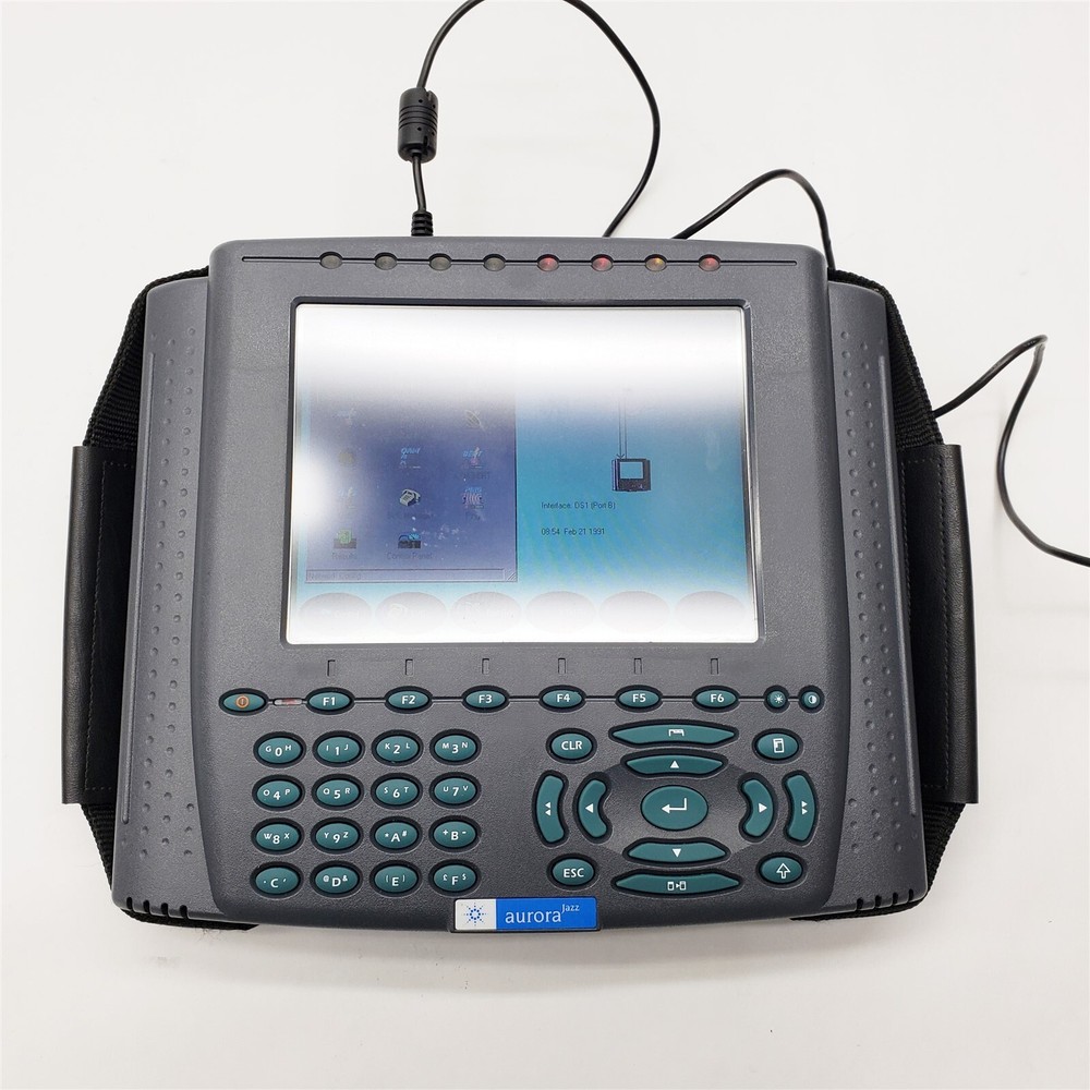 AuroraJazz Agilent N1737A Handheld ATM Tester Communications Analyzer Tablet