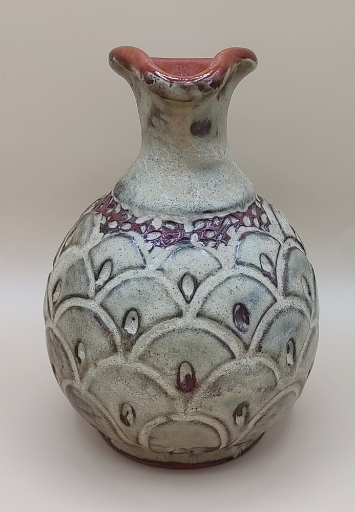 Signed By Artist SJM Pottery Pitcher