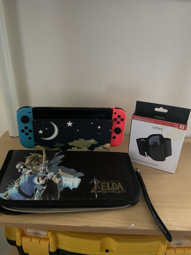 Nintendo Switch Console Red & Blue Joy-Con Bundle