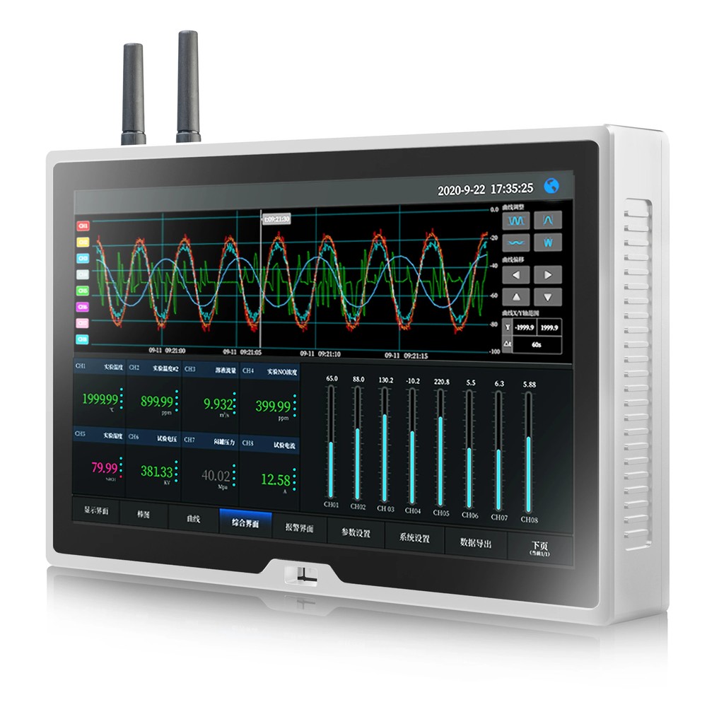 130E Wireless Recorder Touch Screen Remote Control Universal Input Data Logger