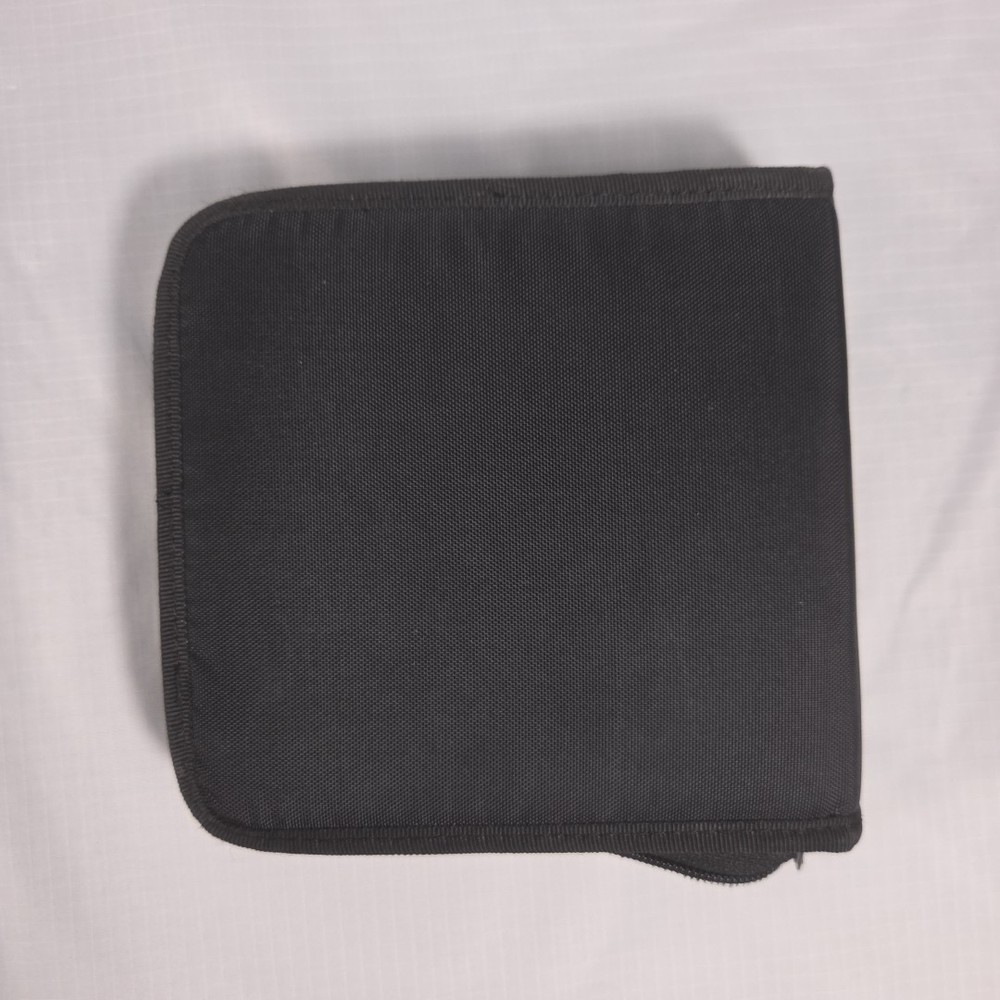 Case Logic CD/DVD/Blu-ray Case Wallet 24 Discs Black Zippered