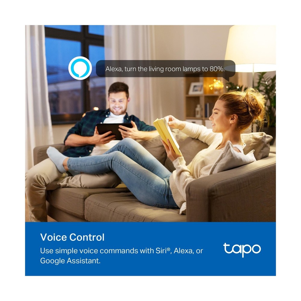 TP-Link Tapo Smart Dimmer Plug KIT, Matter Compatible, Wireless Dim... Fast Ship