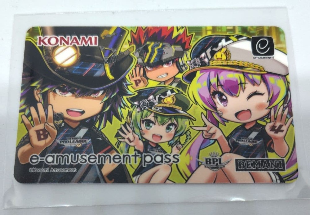 Konami E-Amusement Pass Bpl S4