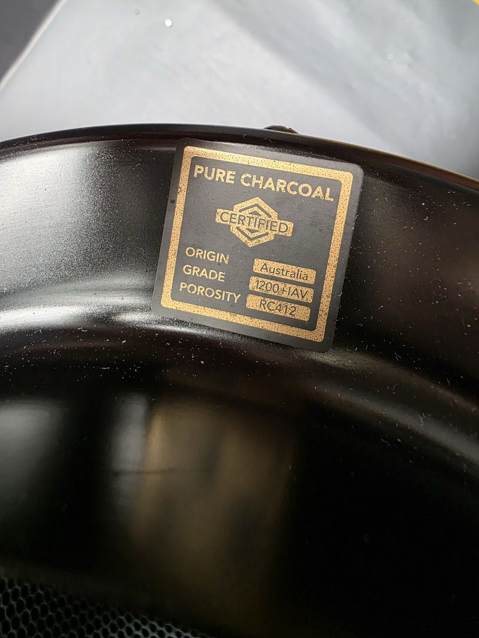 Air Carbon Filter 12" Australian Charcoal, Odor Control, Hydroponics, Grow Rooms