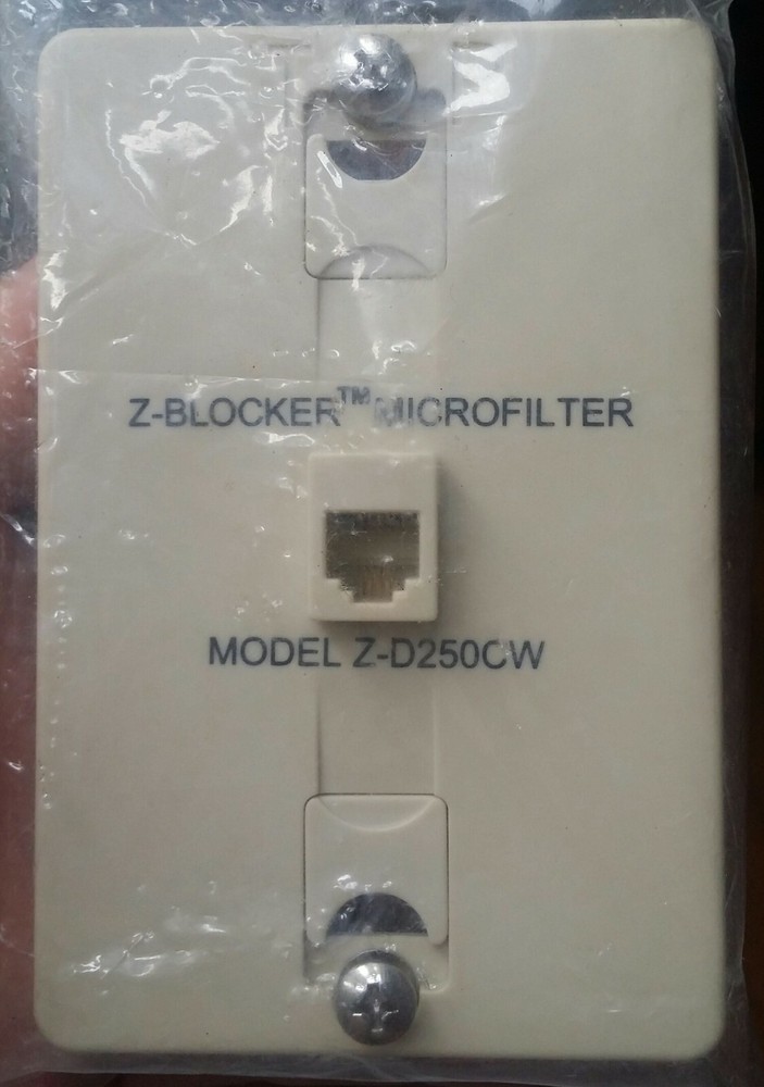 Excelsus Technologies Z-Blocker Microfilter Model Z-D250CW  New Sealed Package