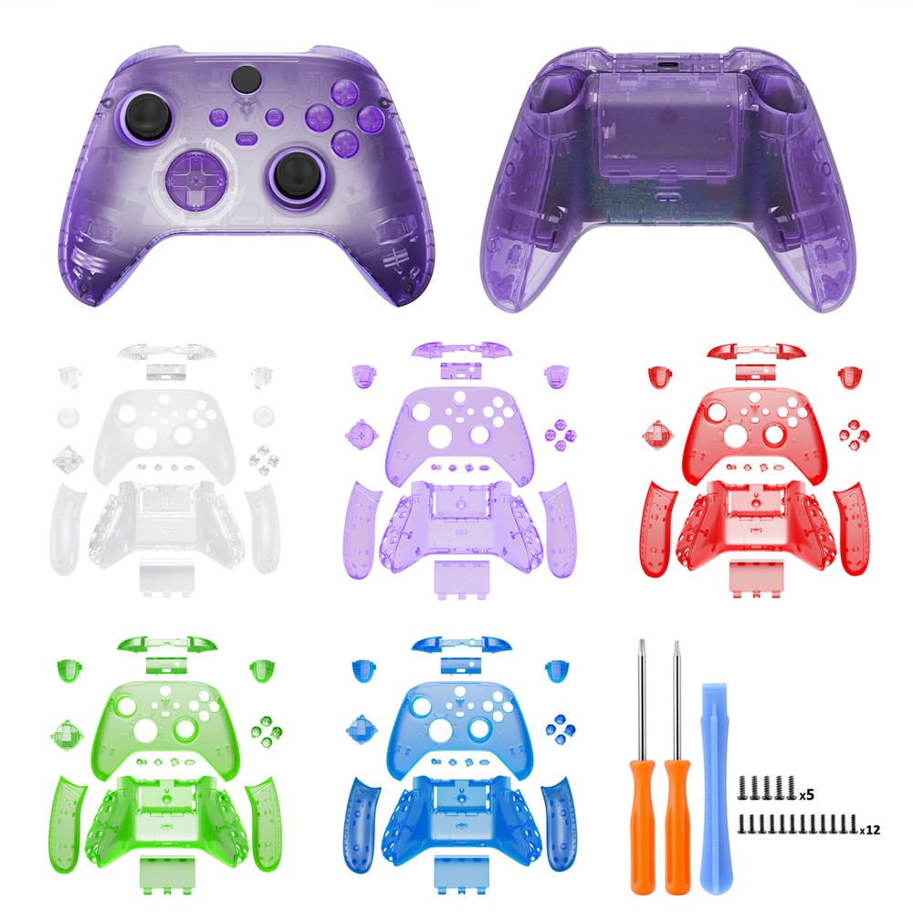 Replacement Full Set Housing Shell Buttons Cover for Xbox Series X /S Controller