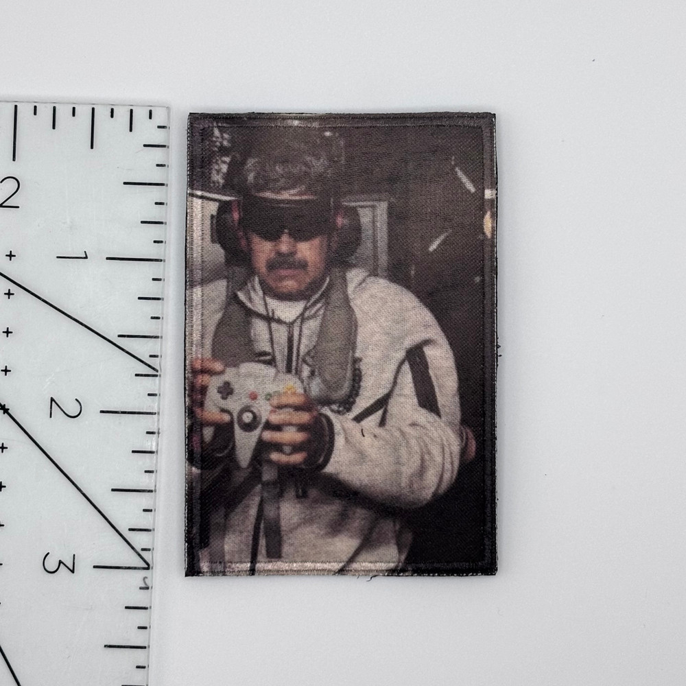 Maduro Captured by US Forces - Holding Controller Morale Patch 2x3in Hook