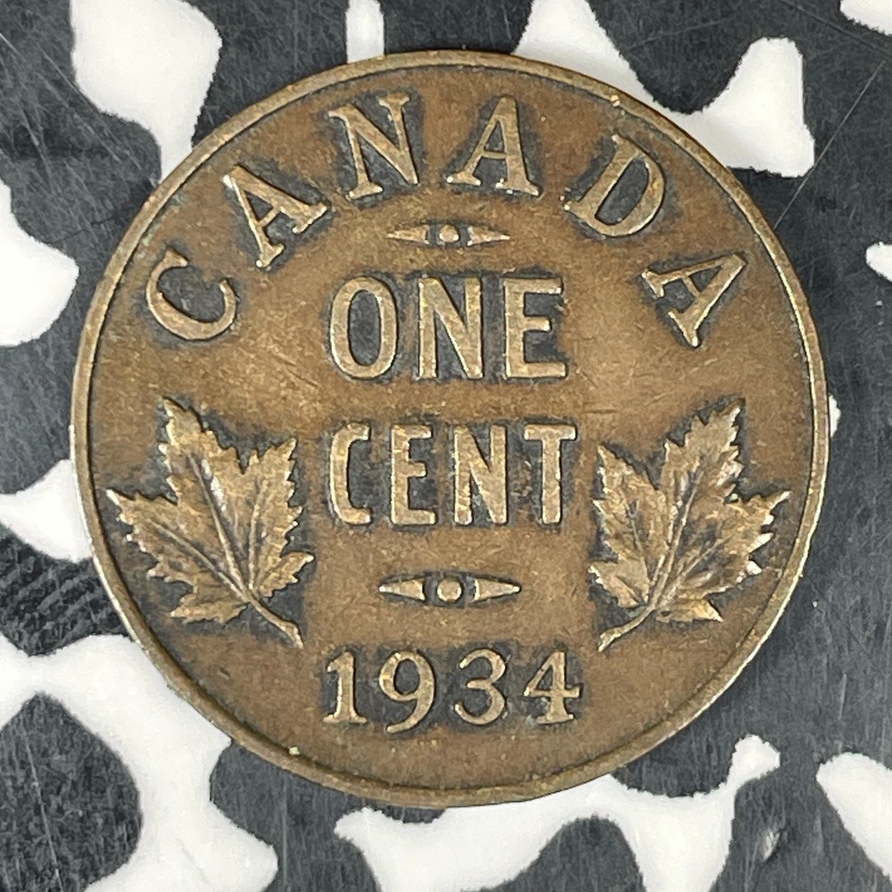 1934 Canada Small Cent Lot#C7755
