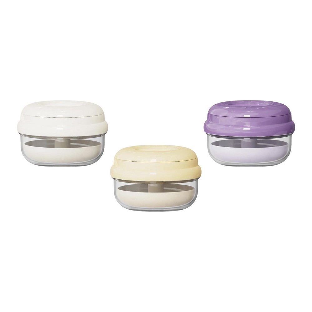 Denture Bath Box Retainer Case Soak Container