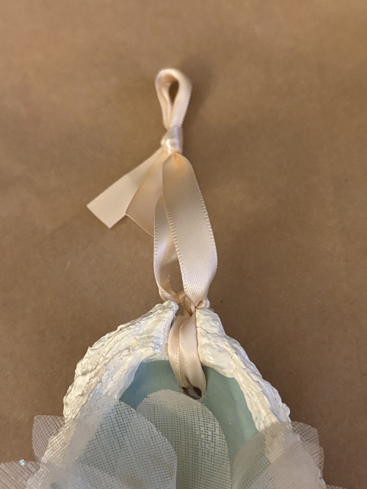 3D Flowered Oyster Shell Christmas Tree Ornaments Decorations