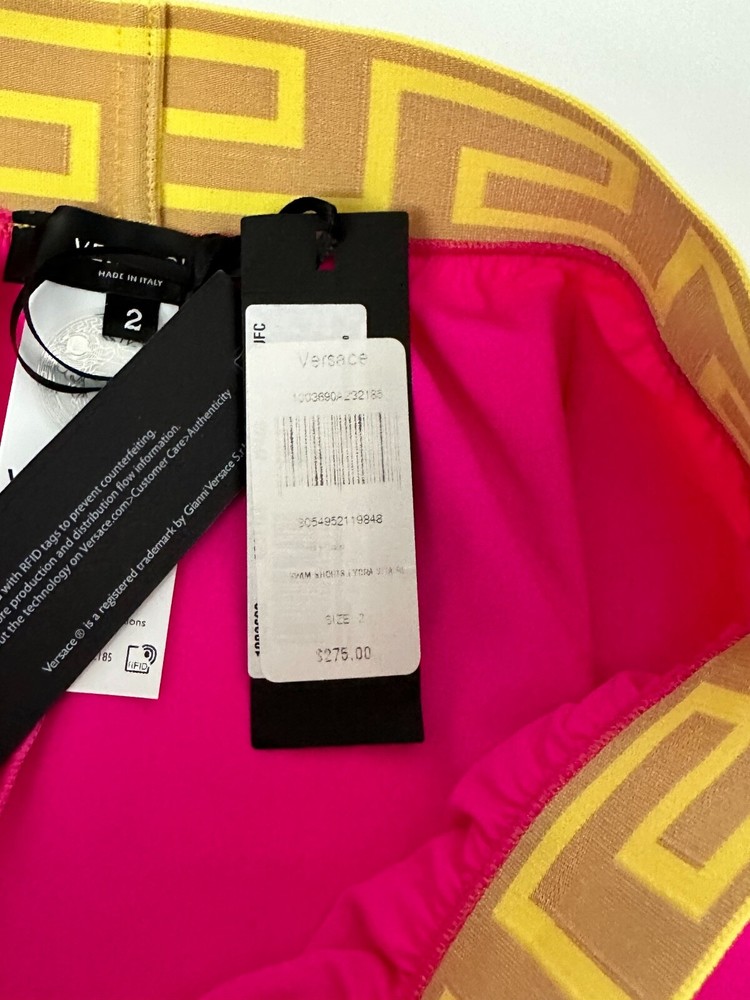 Versace Greca Border Swim Shorts Size 2