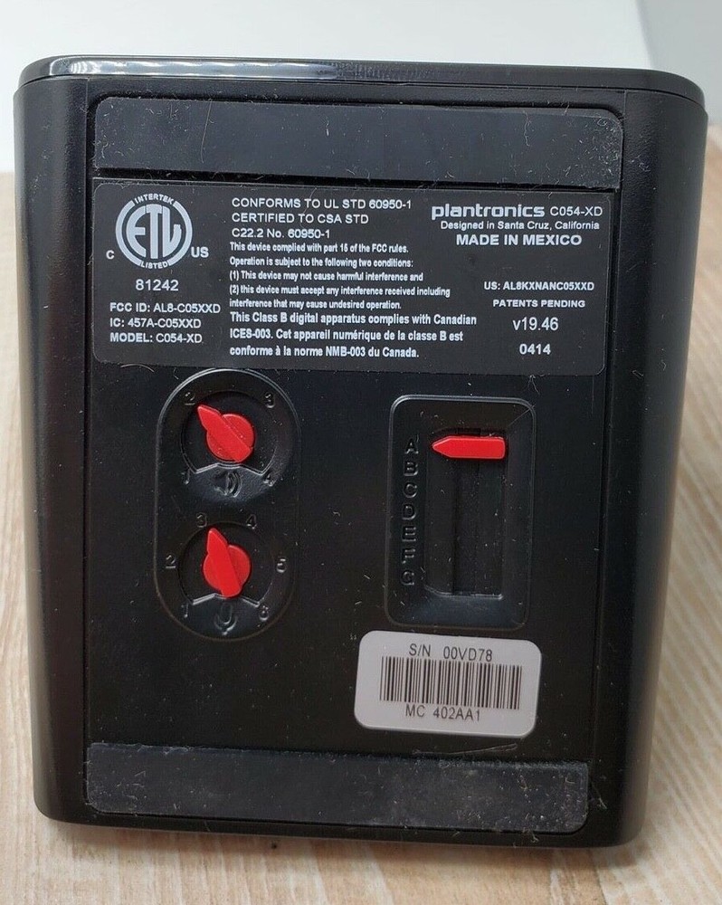 Plantronics C054-XD Base Only T20