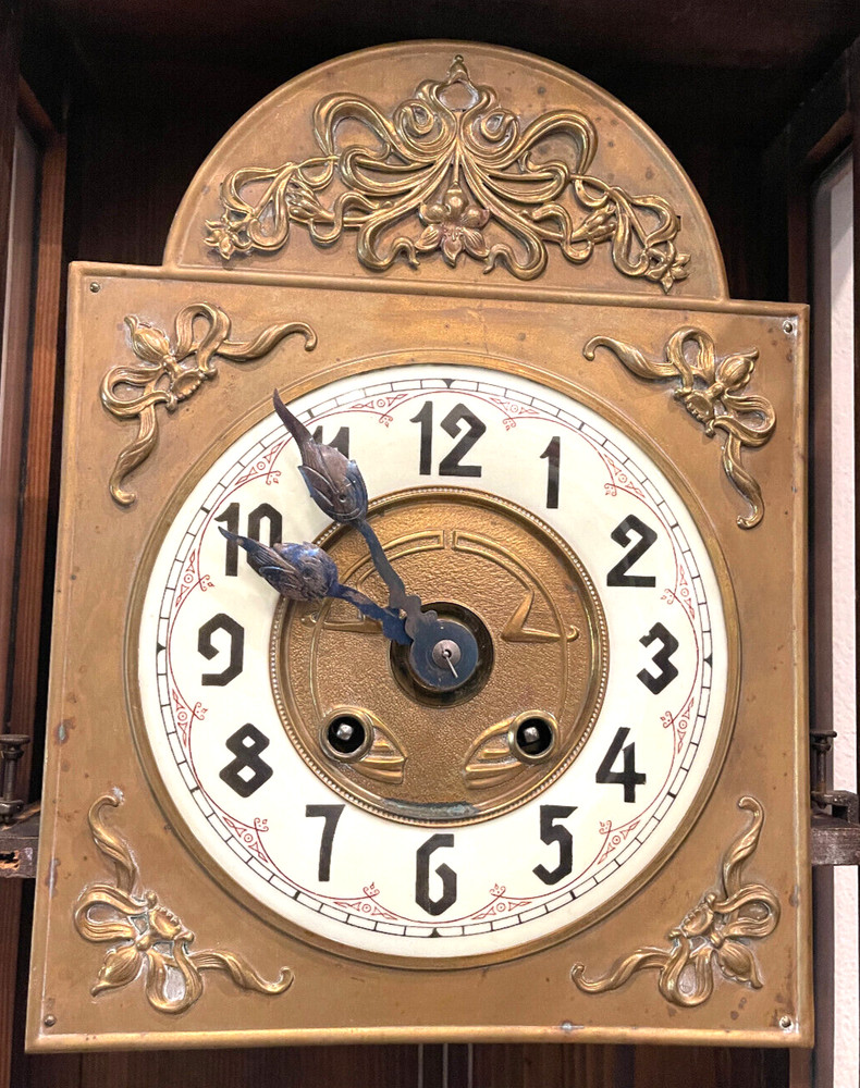 Stunning 1885 Antique Gustav Becker Wall Clock *