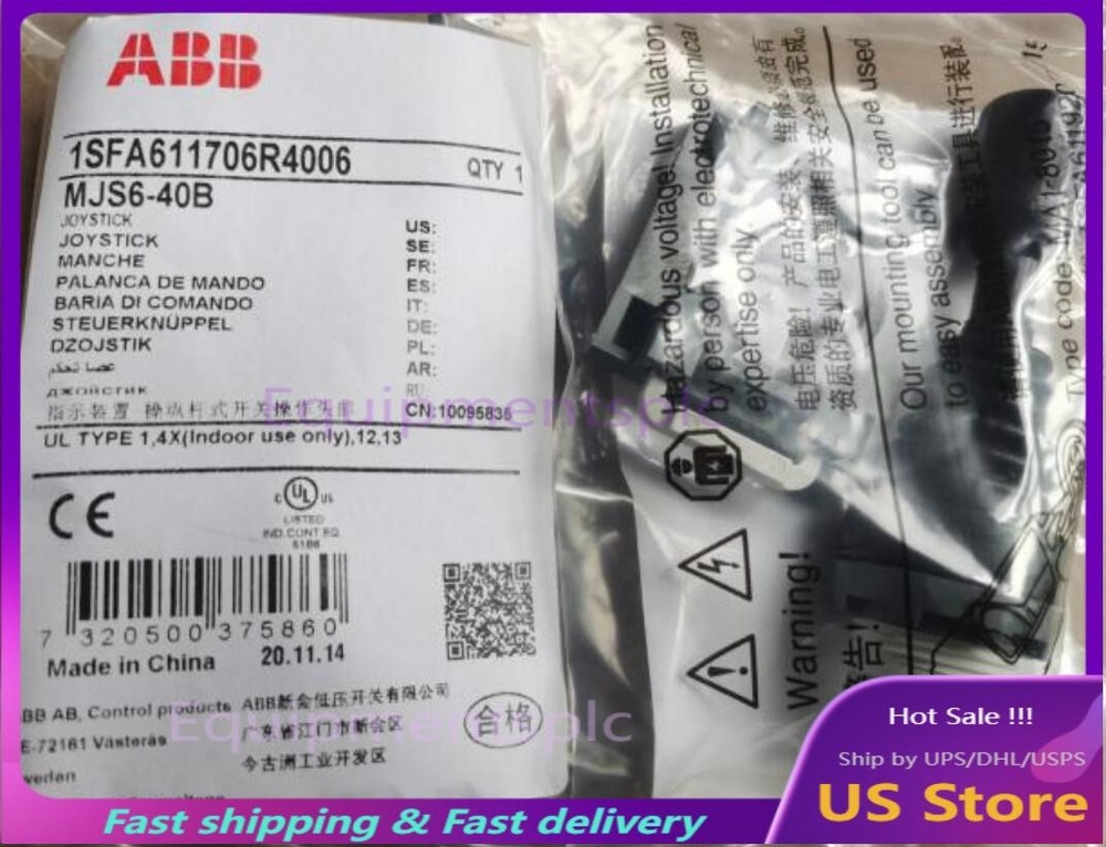 1pcs ABB Joystick Switch Handle MJS6-40B